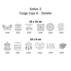 Carga Sellos y Bajo Relieve Caja N�6