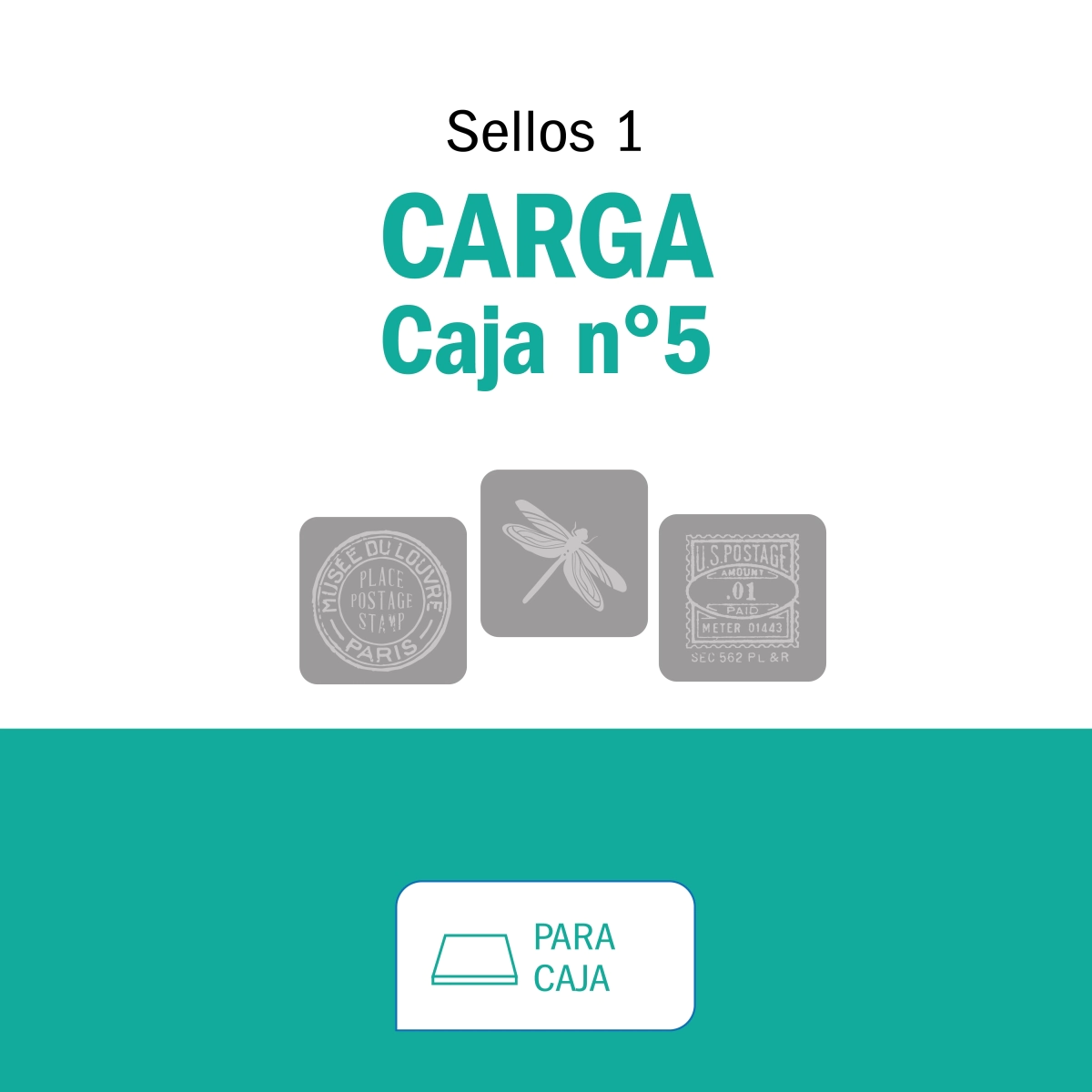 Carga Sellos y Bajo Relieve Caja N�5