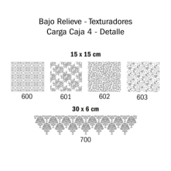 Carga Sellos y Bajo Relieve Caja N�4