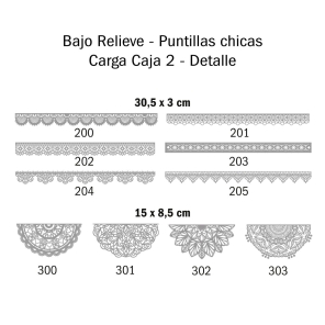Carga Sellos y Bajo Relieve Caja N&deg;2