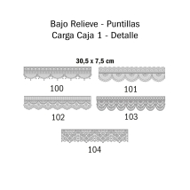 Carga Sellos y Bajo Relieve Caja N&deg;1