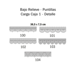 Carga Sellos y Bajo Relieve Caja N�1