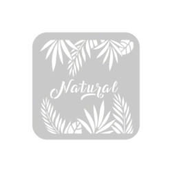 Stencil Natural 15 x 15 cm