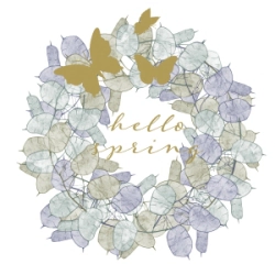 Servilleta Decoupage Hola Primavera