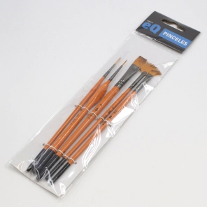 Set Pinceles Sinteticos Variedad