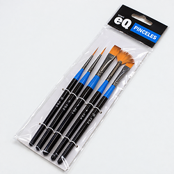 Set Pinceles Sinteticos Variedad