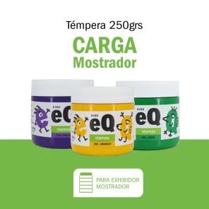 Carga Mostrador Temperas x 200 grs