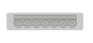 Bajo Relieve Puntilla (102) 30.5 x 7.5 cm