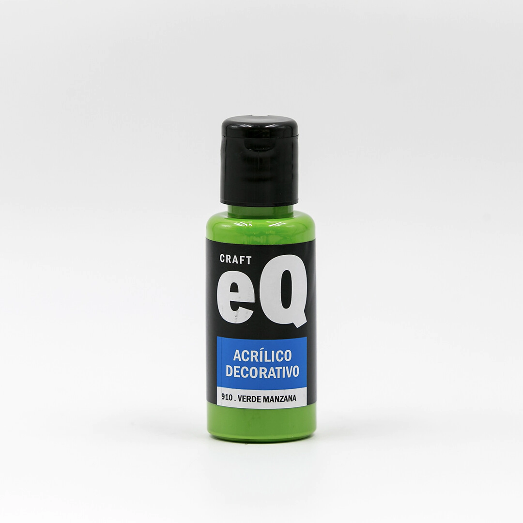 Acrilico Decorativo Verde Manzana (910) x 50cc