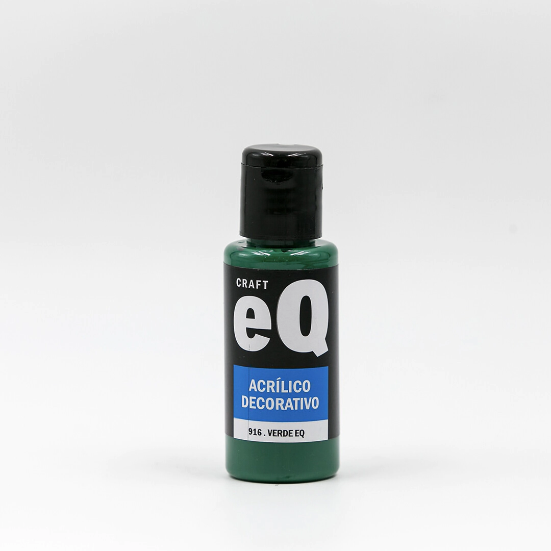 Acrilico Decorativo Verde EQ (916) x 50cc