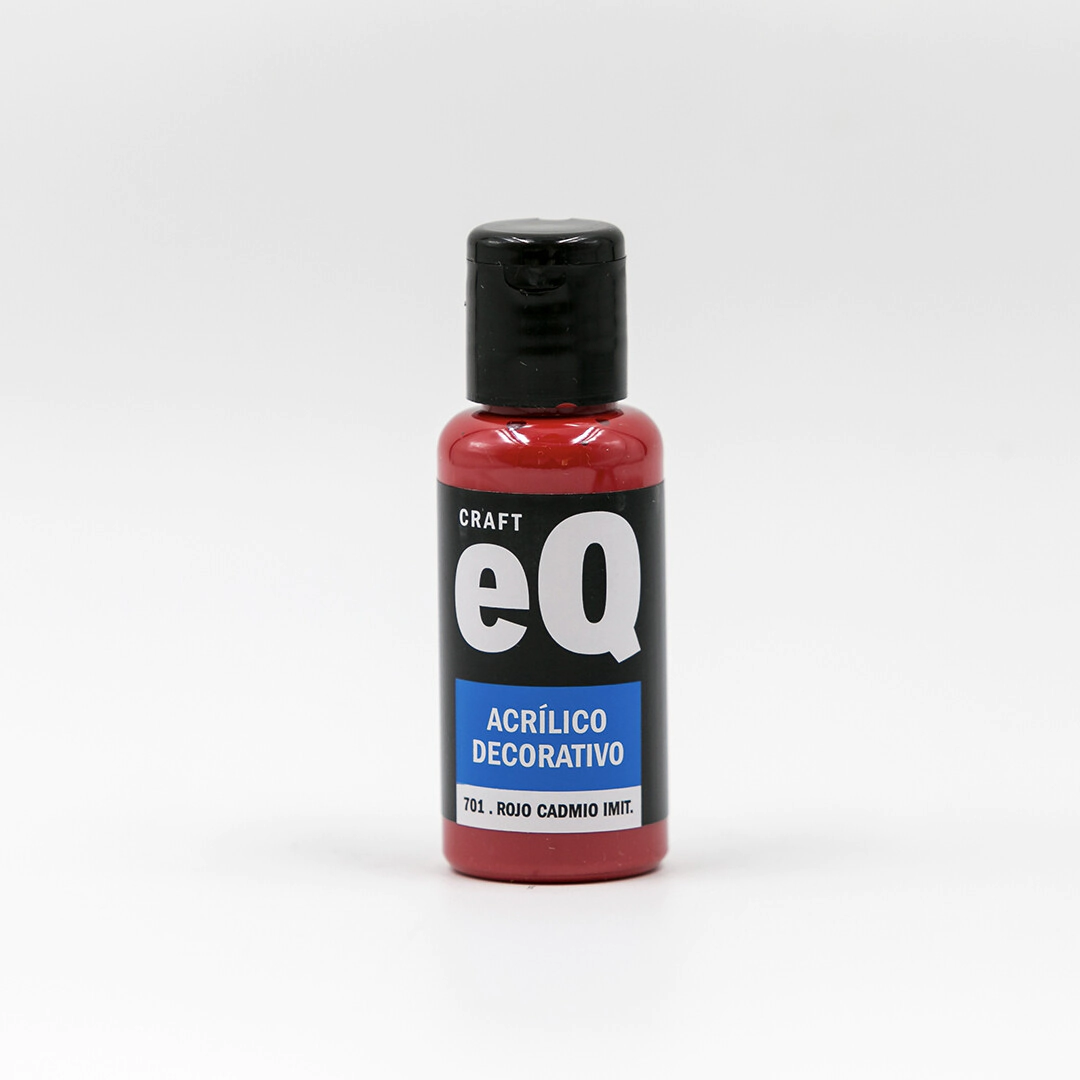 Acrilico Decorativo Rojo de Cadmio (imit) (701) x 50cc