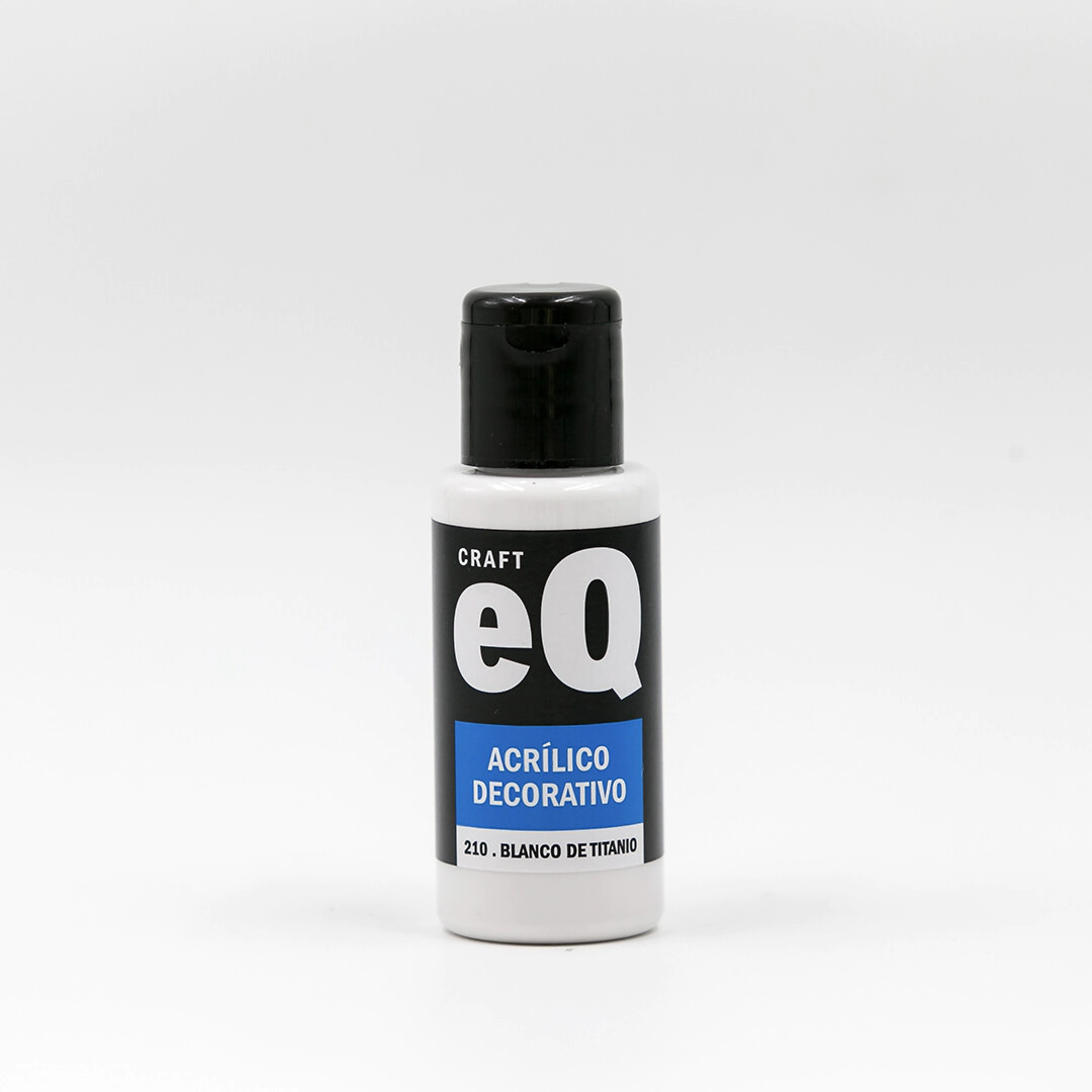 Acrilico Decorativo Blanco de Titanio (210) x 50cc