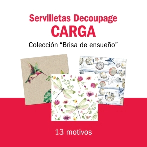 Coleccion Servilletas Decoupage Brisa de EnsueNo