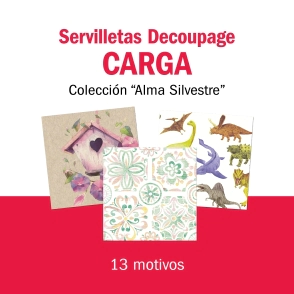 Coleccion Servilletas Decoupage Alma Silvestre