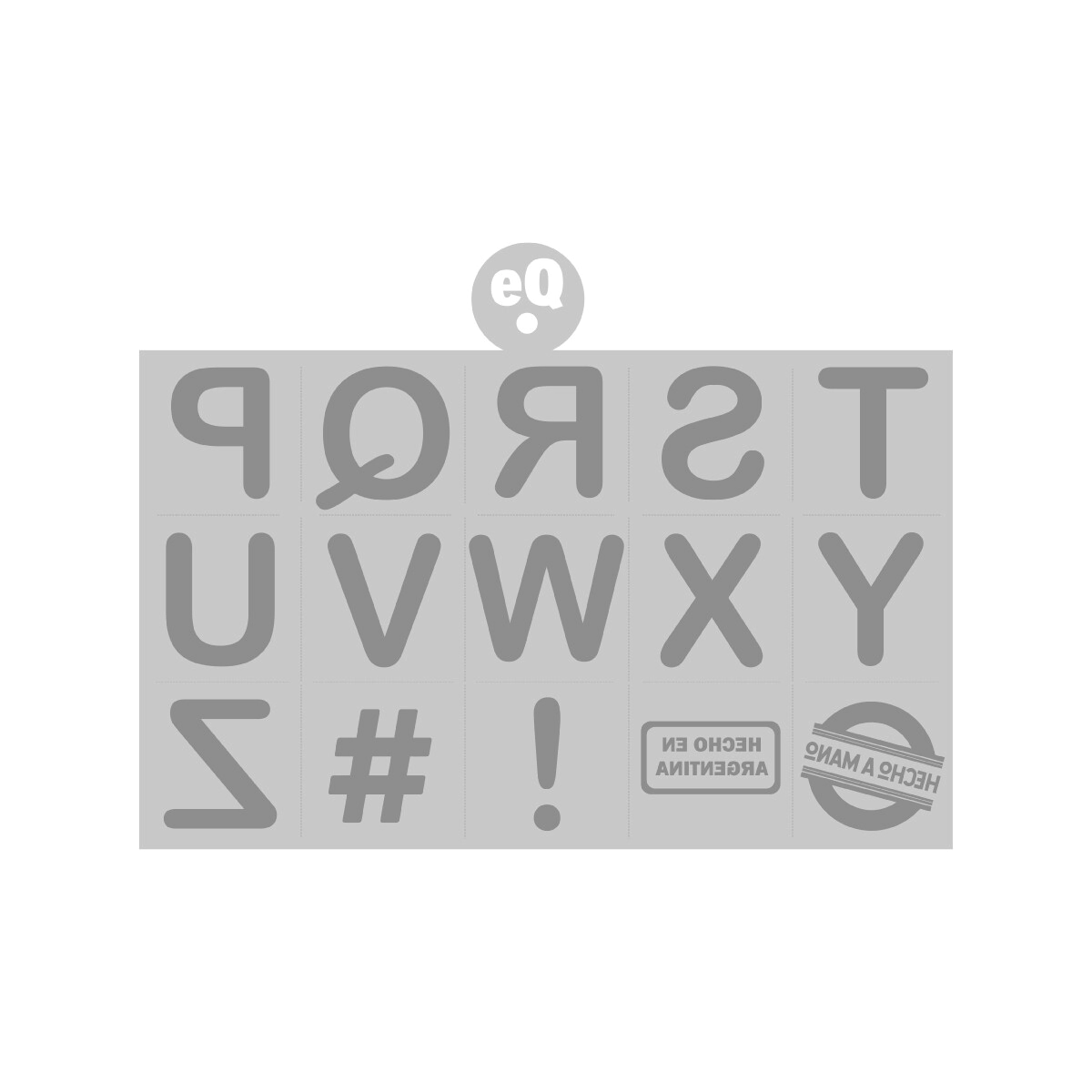 Sello (2512) 17 x 8 cm