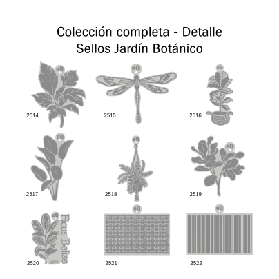 Coleccion Sellos Jardin Botanico 2026