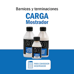 Carga Mostrador Barnices y Terminaciones